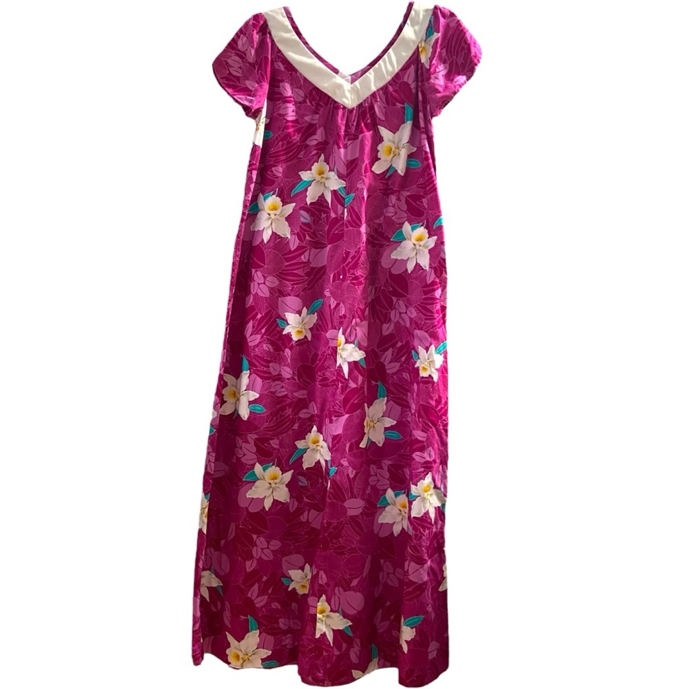 Hilo Hattie Long Aloha Dress